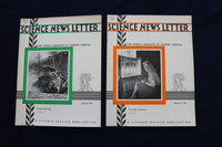 1941 SCIENCE NEWS LETTER - LOT OF 27 - O 3422