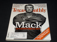 2005 SEPTEMBER TEXAS MONTHLY MAGAZINE - MACK BROWN FRONT COVER - E 7463