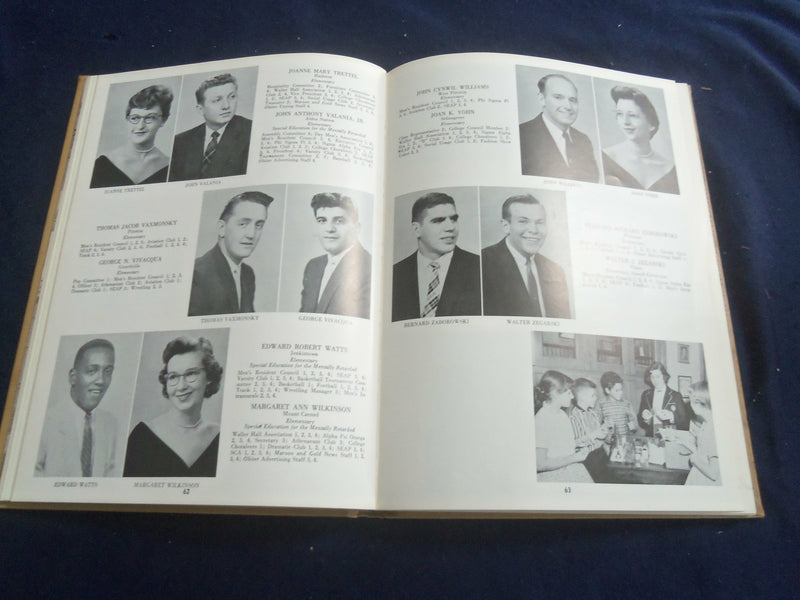 1958 ORBITER BLOOMSBURG STATE TEACHERS COLLEGE YEARBOOK- BLOOMSBURG, PA- YB 2654