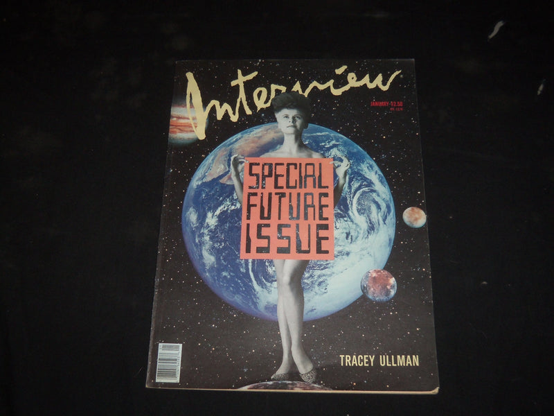 1989 JANUARY INTERVIEW MAGAZINE - TRACEY ULLMAN COVER - SP 3241