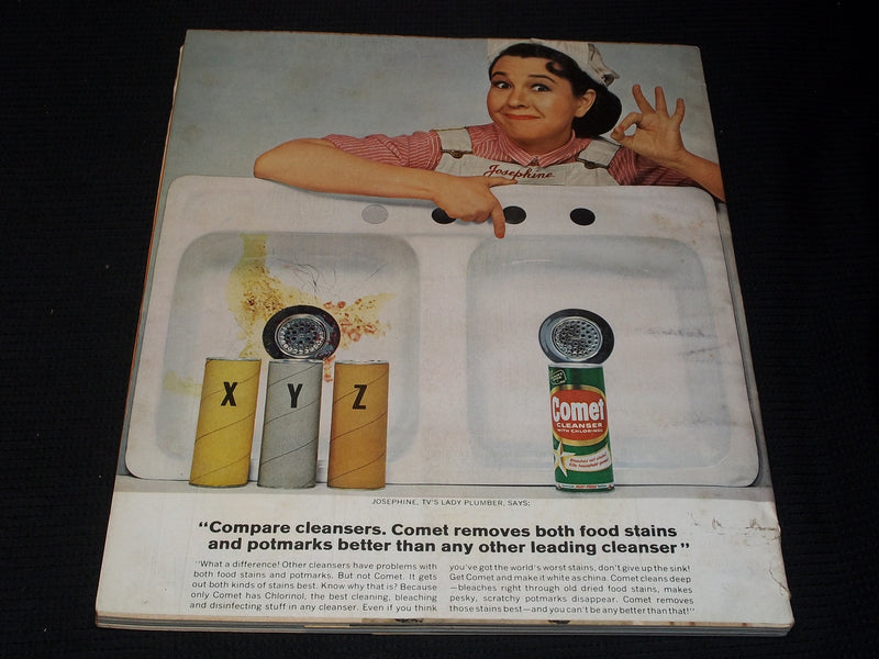 1964 APRIL MCCALL'S MAGAZINE - NICE COLOR COVERS & ADS - E 1199