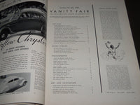 1935 JULY VANITY FAIR MAGAZINE - KATHARINE HEPBURN - ANN SOTHERN - LOUIS - F 464