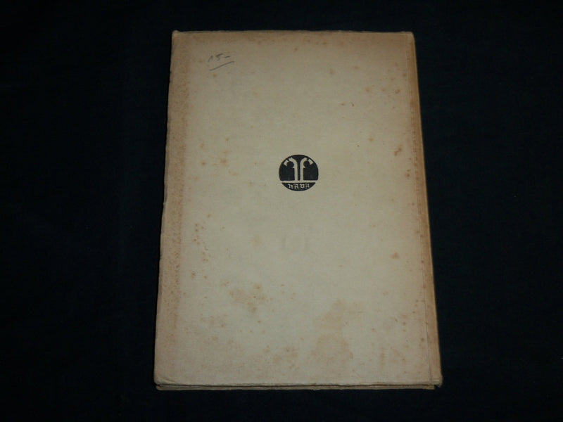 1926 DIE HERRSCHAFT DER FUNFHUNDERT BOOK BY WALTHER LAMBACH - KD 6805