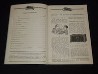 1928 THE AMPERITE BLUE BOOK OF RADIO INFORMATION PUB. BY RADIALL COMPANY- J 7572