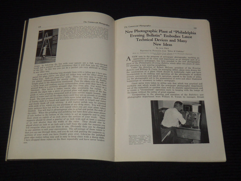 1936 THE COMMERCIAL PHOTOGRAPHER MAGAZINE LOT OF 6 ISSUES - O 3784