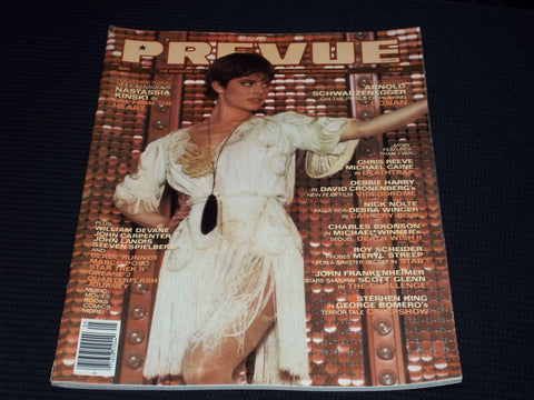 1982 MAY PREVUE MAGAZINE - NASTASSIA KINSKI FRONT COVER - E 15414