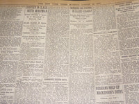 1917 AUGUST 12 NEW YORK TIMES - KERENSKY GRIPS ARMY COMMITTEES - NT 8509
