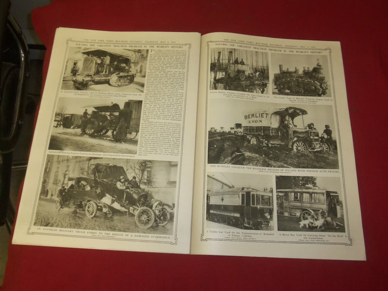 1915 MAY 6 NY TIMES PICTORIAL WAR EXTRA SECTION-FRENCH COLONIAL INFANTRY-NP 3955
