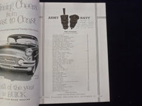 1954 NOVEMBER 27 ARMY-NAVY FOOTBALL PROGRAM-MUNICIPAL STADIUM PHILADELPHIA-K 124