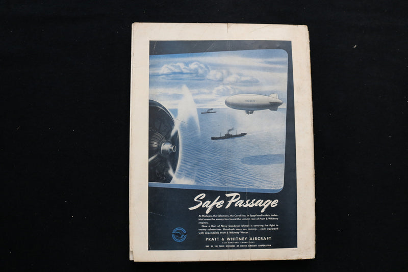 1942 NOVEMBER AERO DIGEST MAGAZINE - CONSOLIDATED C-87 CARGO COVER - B 1150I