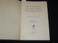 1927 DAS JUDENTUM UND SEINE UMWELT BOOK BY MICHAEL GUTTMANN - KD 5634G