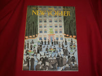1987 NOVEMBER 2 NEW YORKER MAGAZINE FRONT COVER ONLY - GREAT ART FOR FRAMING