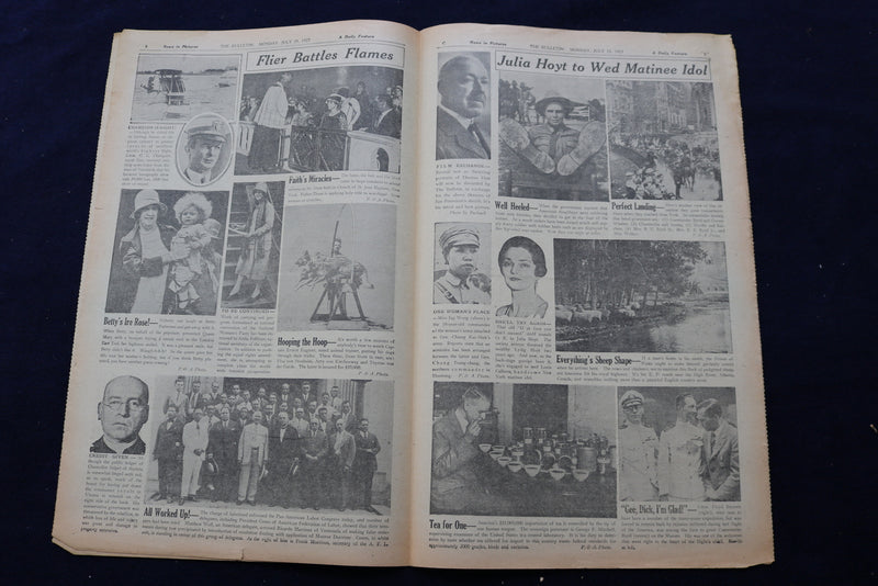 1927 JULY 25 SAN FRANCISCO BULLETIN NEWSPAPER- AIMEE'S MOTHER QUITS LA - NP 8896