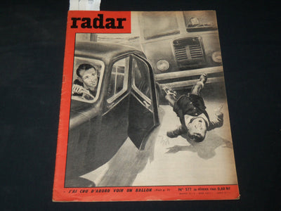 1960 FEBRUARY 26 RADAR FRENCH MAGAZINE - COMICS - FIDEL CASTRO - ST 531G
