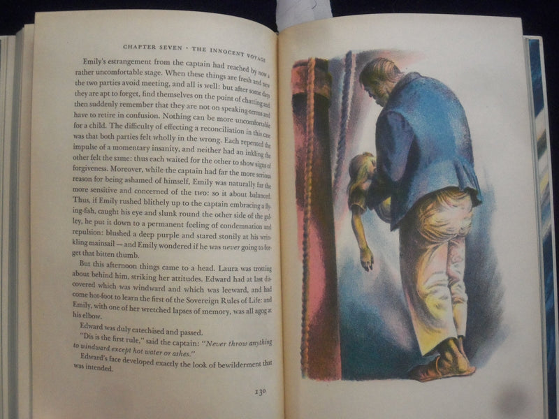 1944 THE INNOCENT VOYAGE HARDCOVER BOOK - RICHARD HUGHES - LYND WARD - KD 8840