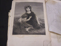 1865 PETERSON'S LADIES NATIONAL MAGAZINE LOT OF 3 - GREAT PATTERNS - WR 591H