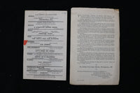 1947-1949 LONDON THEATRE PROGRAMS - LOT OF 22 - K 1822