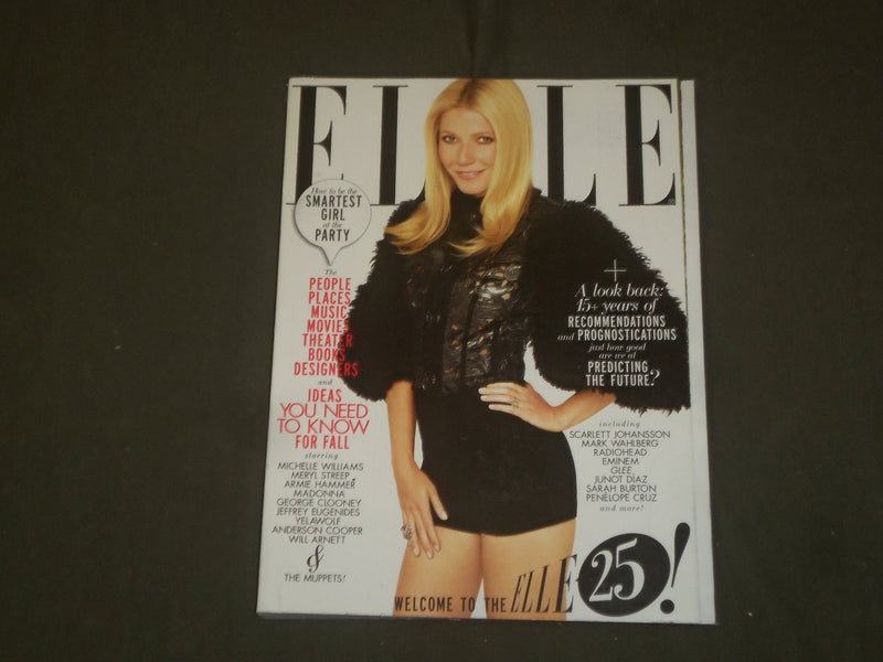 2011 SEPTEMBER ELLE MAGAZINE - GWYNETH PALTROW COVER - B 1876