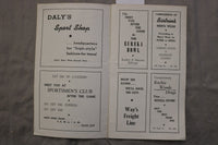 1943 EUREKA HIGH SCHOOL FOOTBALL PROGRAMS - LOT OF 3 - K 3445