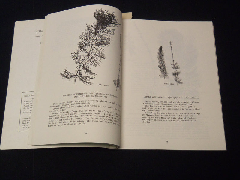 1965-1967 U. S. DEPT OF THE INTERIOR PLANTS PUBLICATIONS LOT OF 2 - K 2089