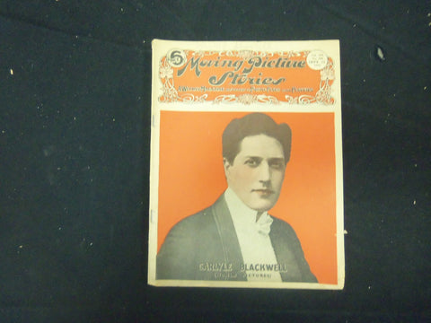1918 SEPTEMBER 27 MOVING PICTURE STORIES MAGAZINE - CARLYLE BLACKWELL - ST 2452