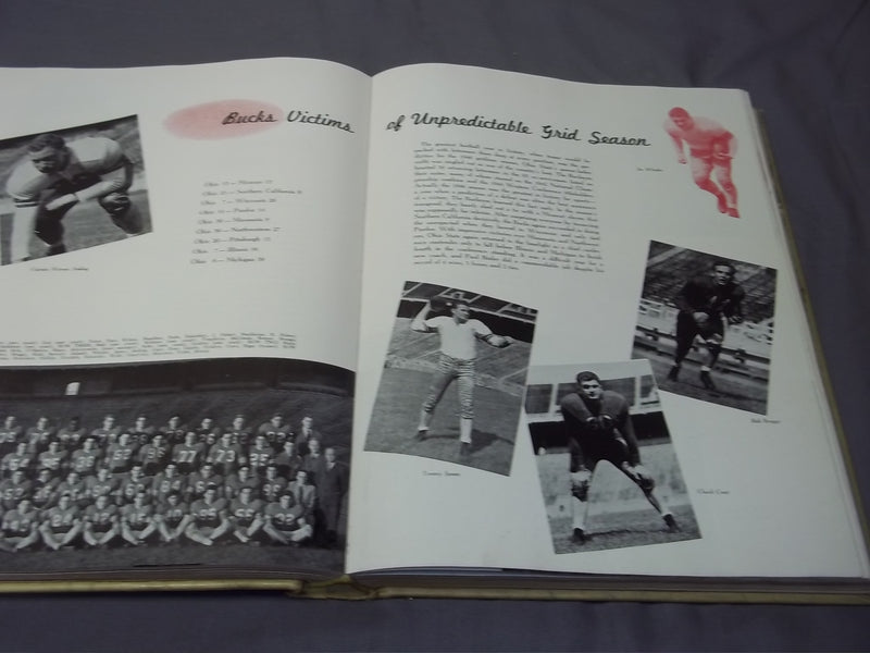 1947 MAKIO THE OHIO STATE UNIVERSITY YEARBOOK - BUCKEYES FOOTBALL - YB 1723