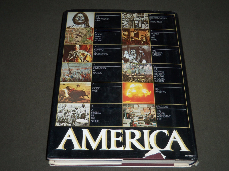 1973 ALISTAIR COOKE'S AMERICA HARDCOVER BOOK - GREAT PRINTS - I 865