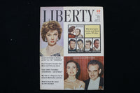 1956 APRIL LIBERTY MAGAZINE - SUSAN HAYWARD-GRACE KELLY COVER - E 24429