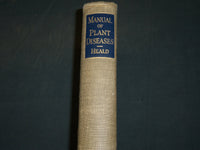 1933 MANUAL OF PLANT DISEASES BOOK BY FREDERICK DEFOREST HEALD - KD 5940