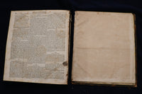1822-1823 NEW ENGLAND FARMER BOUND VOLUME #1 - KD 9537