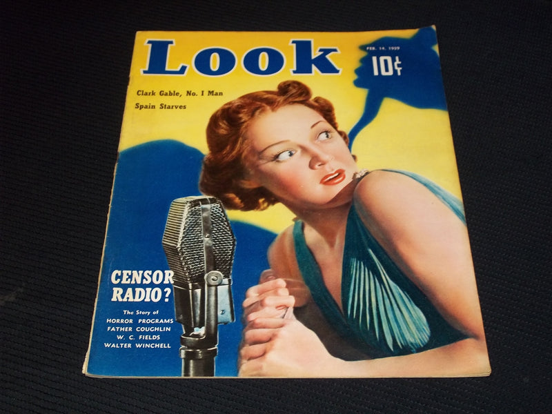 1939 FEBRUARY 14 LOOK MAGAZINE - LUANA WALTERS FRONT COVER - E 20332