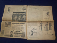 1942 NOV 6 NEW YORK TIMES - FLIERS HAMMER ROMMEL'S RETREATING ARMY - NP 6512