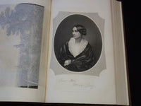 1855 THE LADIES' REPOSITORY MAGAZINE BOUND VOLUME - NICE ENGRAVINGS - KD 7883