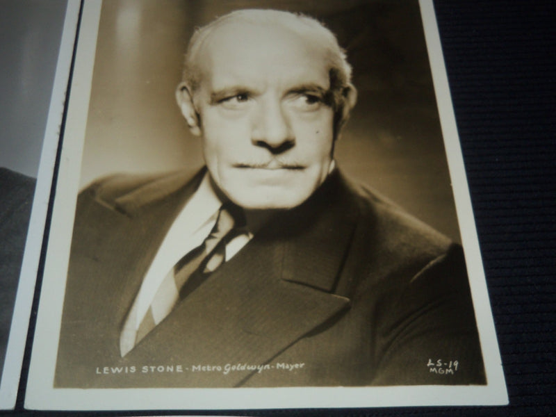 LEWIS STONE PUBLICITY PHOTOS LOT OF 3 - 8x10 - #127