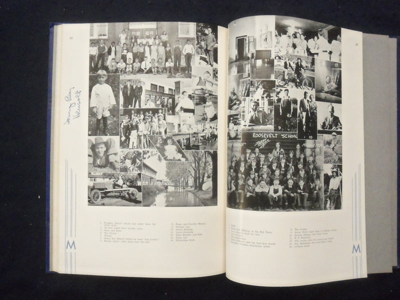 1936 THE BITTER ROOT MISSOULA COUNTY HIGH SCHOOL YEARBOOK-MISSOULA, MO - YB 3324