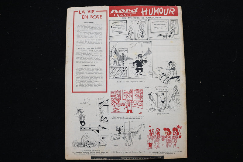 1949 DECEMBER 17 NORD FRANCE MAGAZINE - THE PRETTIEST GIRL COVER - E 25906