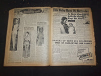 1965 SEPTEMBER 27 MIDNIGHT NEWSPAPER - CAGED IN TOILET FOR 33 YEARS - NP 7351