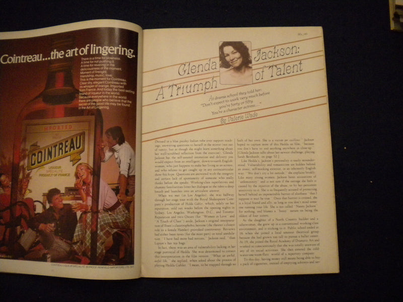 1976 FEBRUARY MS. MAGAZINE - A TRIUMPH OF TALEN GLENDA JACKSON - B 639O