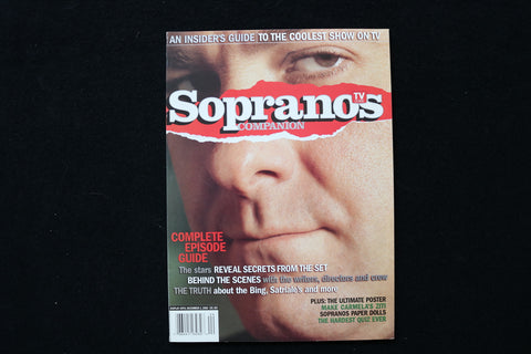 2002 FALL THE SOPRANOS COMPANION MAGAZINE - JAMES GANDOLFINI COVER - E 24367