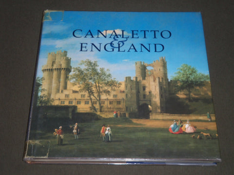 1993 CANALETTO & ENGLAND EDITED BY MICHAEL LIVERSIDGE & FARRINGTON - KD 4089