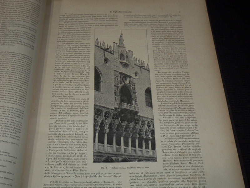 1893 L'ARCHITETTURA E LA SCULTURA DEL RINASCIMENTO IN VENEZIA - PLATES - Z 282