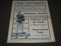 1901 NOVEMBER 2 THE SATURDAY EVENING POST MAGAZINE - ILLUSTRATED COVER - SP 556