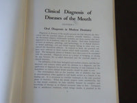 1936 CLINICAL DIAGNOSIS OF DISEASES OF THE MOUTH BY LOUIS V. HAYES - KD 3996