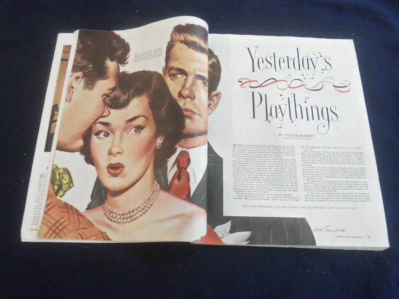 1949 DEC WOMAN'S HOME COMPANION MAGAZINE - MERRY CHRISTMAS TO ALL - ST 1115E