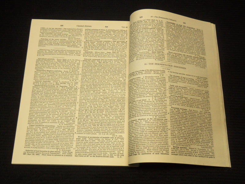 1954 JANUARY 10 CHEMICAL ABSTRACTS MAGAZINE - VOLUME 48 NUMBER 1 - K 2664