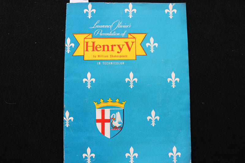 1940'S HENRY V STARRING LAURENCE OLIVIER PROGRAM - K 2285
