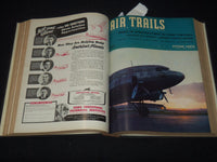 1940 JANUARY-DECEMBER AIR TRAILS MAGAZINE BOUND VOLUME - NICE COVERS - KD 3351O