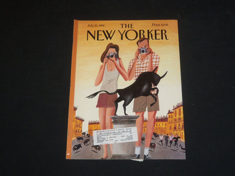 1996 JULY 15 THE NEW YORKER MAGAZINE - ILLUSTRATED COVER - NY 1809