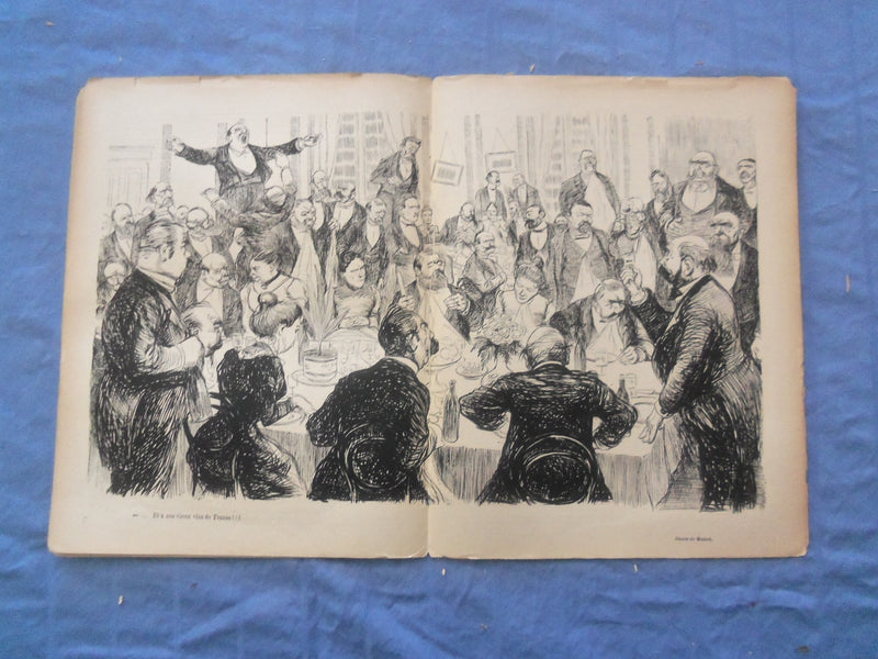 1902 DEC 6 LE SOURIRE MAGAZINE - ILLUSTRATED COMEDY - FRENCH TEXT - SP 4865F