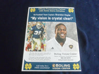 2006 UNIVERSITY OF NOTRE DAME FOOTBALL ANNUAL - IRISH SPORTS REPORT - SP 1213Q